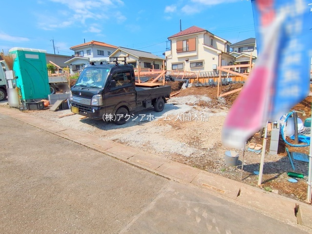 入間市三ツ木台・全3棟　新築一戸建　2号棟　～小学校近く～の外観|現地写真（2025年6月18日撮影）