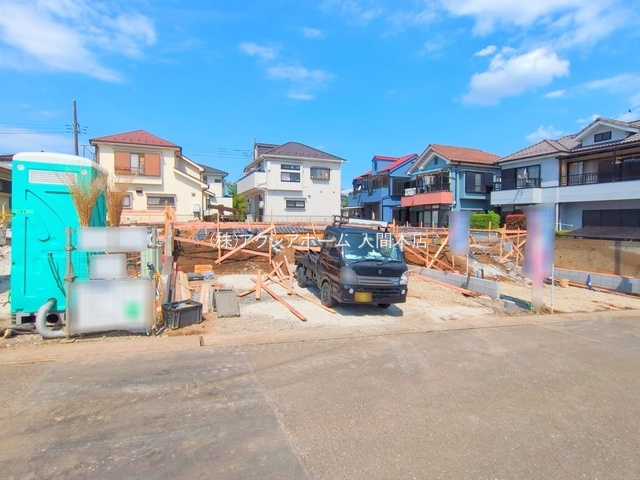 入間市三ツ木台・全3棟　新築一戸建　2号棟　～小学校近く～の外観|現地写真（2025年6月18日撮影）