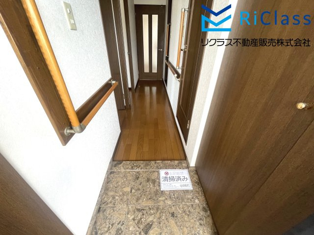 パルメーラ板宿の玄関|毎日通る玄関はこちらです