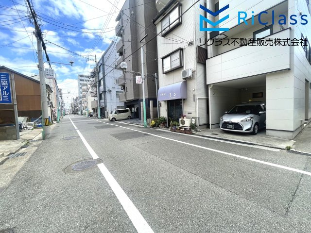 パルメーラ板宿の周辺|マンション前の道路です