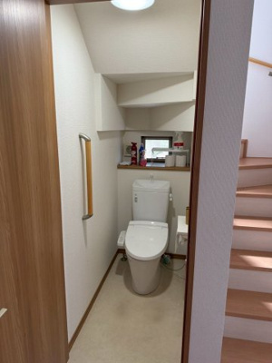 【トイレ】 | 丹羽郡大口町一戸建4LDK貸事務所