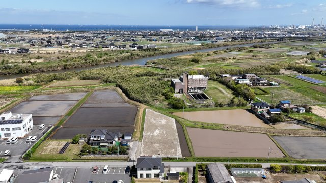 久津間　事業用地の土地図