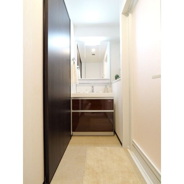 プレジオ長田の洗面所