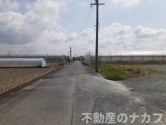 宇土市走潟町の売地の周辺|北側道路
