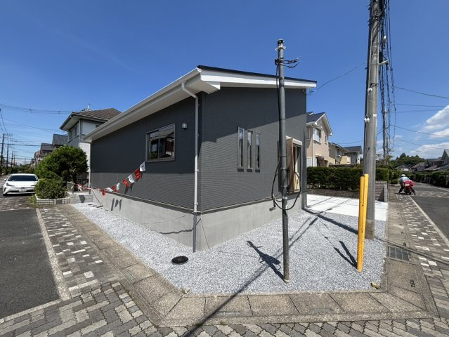 北葛飾郡松伏町　ゆめみ野東3丁目　新築戸建　全1棟の前面道路含む現地写真|前面道路含む現地写真です