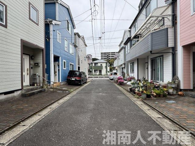 鎌倉市岩瀬６０３－１６戸建ての前面道路含む現地写真|前面道路含む現地写真です