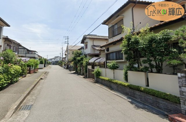加古川市野口町野口　土地の前面道路含む現地写真