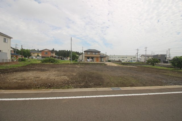 小山市粟宮　全3区画の外観|分譲地南西側より（2025年6月撮影）