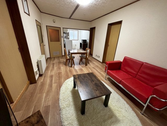 米町夕日館の居間・リビング