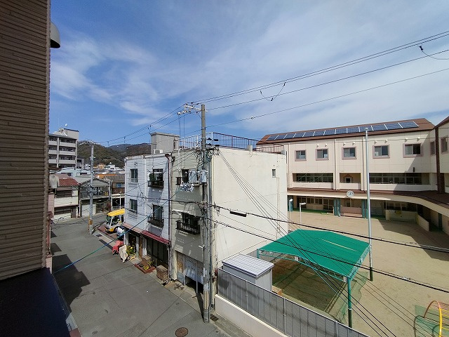 神戸市兵庫区荒田町３丁目のアパートの展望|眺望
