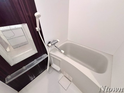 【浴室】 | ハーモニーテラスK | 落ち着いた空間のお風呂です