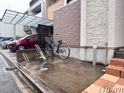 【その他共用部分】 | ハーモニーテラスK | 駐輪場です