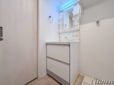 【独立洗面台】 | ハーモニーテラスK | 使いやすい独立洗面台です