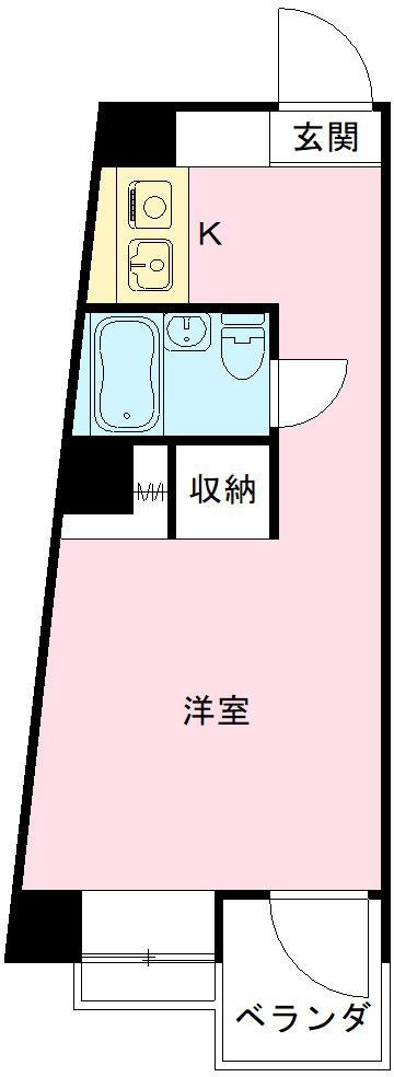 坂口ポートハイツの間取り