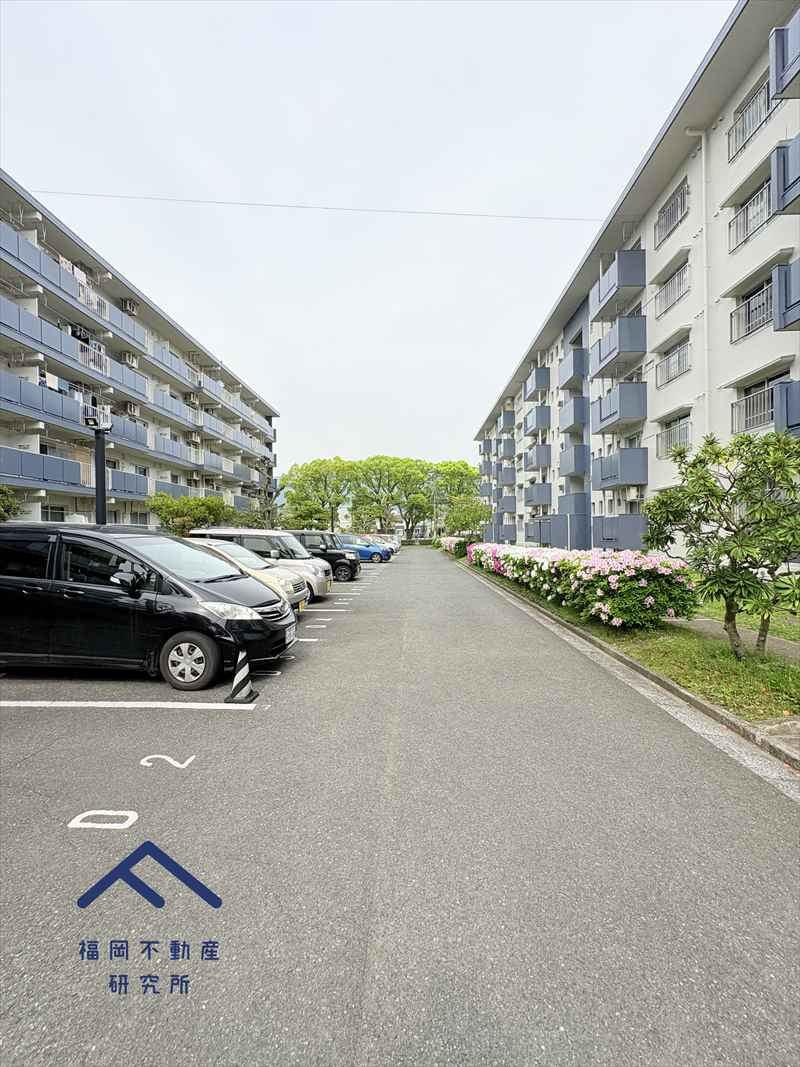 下大利団地27の駐車場