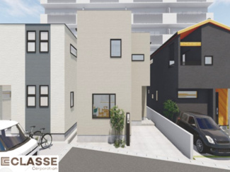 【完成予想図】 | 宇治市宇治矢落　新築戸建