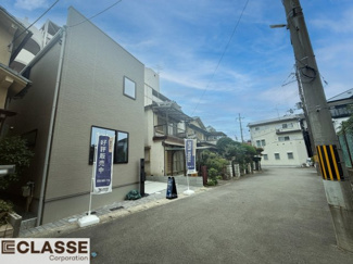 【前面道路含む現地写真】 | 宇治市宇治矢落　新築戸建