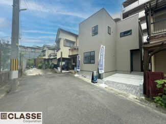 【前面道路含む現地写真】 | 宇治市宇治矢落　新築戸建