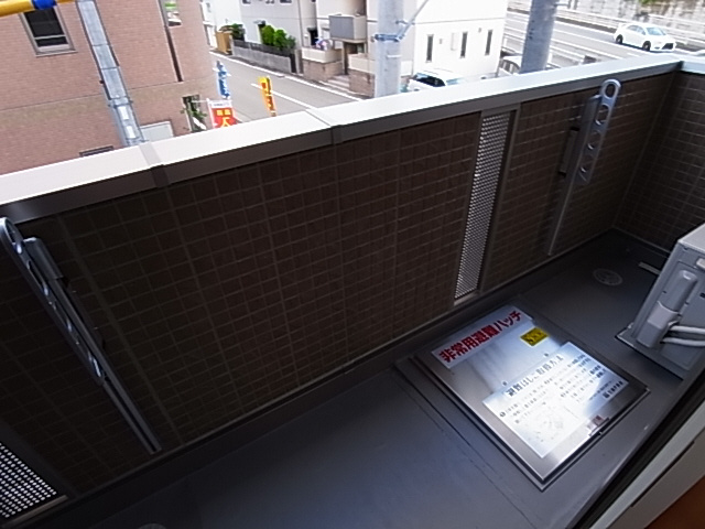 神戸市北区谷上東町のアパートのバルコニー|バルコニー