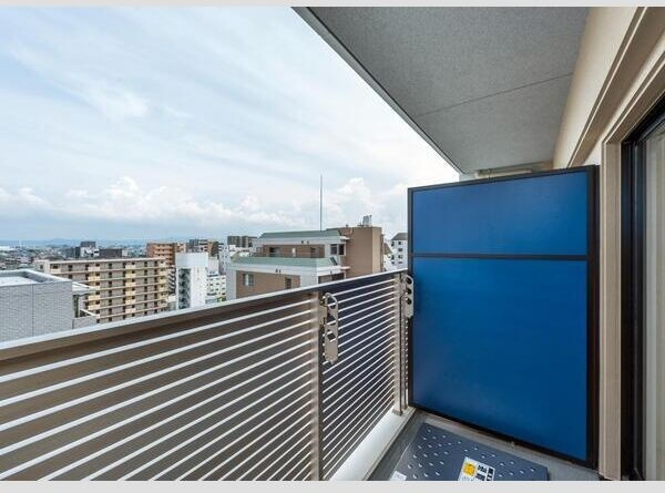 S-RESIDENCE江坂Alegriaのバルコニー