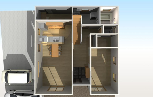 【参考プラン】 | 高知市八反町２丁目 | １階