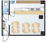 中村橋駅徒歩7分 カネサカ第三関口ビル B1階 11坪 アミューズメントバー居抜きの画像