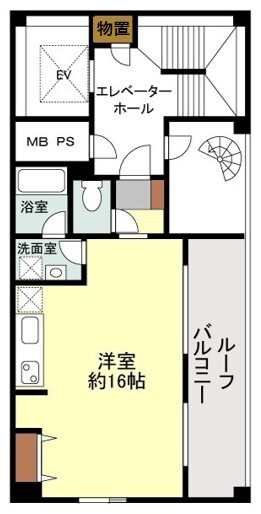 ハローレジデンス東上野の間取り