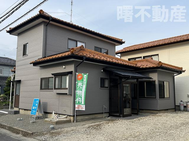 酒田市錦町二丁目の外観|外部もリフォーム済みです