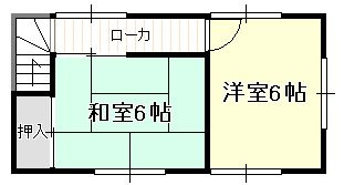 酒田市錦町二丁目の間取り|2F間取図