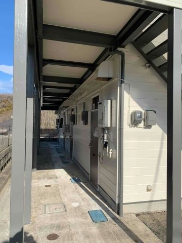 グリーンフラッツのエントランス