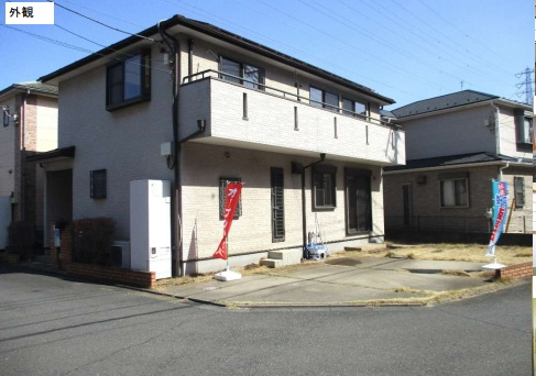 仲介手数料無料　所沢市向陽町・中古戸建の外観