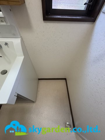 秦野市堀西　中古戸建のランドリースペース