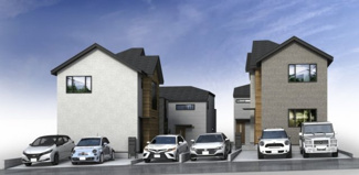 【外観パース】