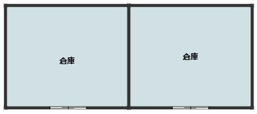 T様溝ノ口倉庫の間取り
