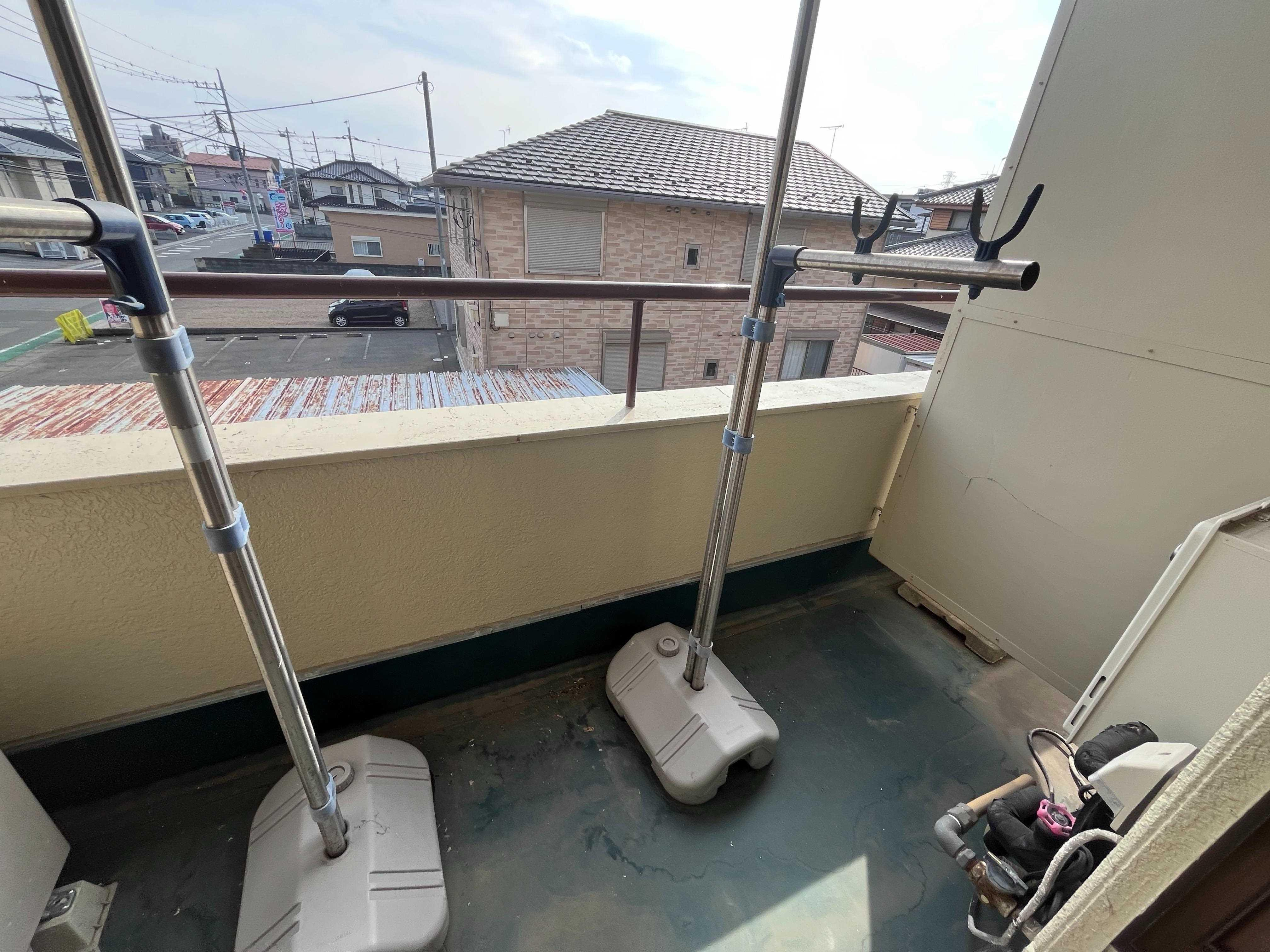 ルナハイツ Part 1のバルコニー