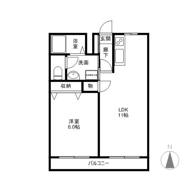 ナインズシャトーⅠの間取り