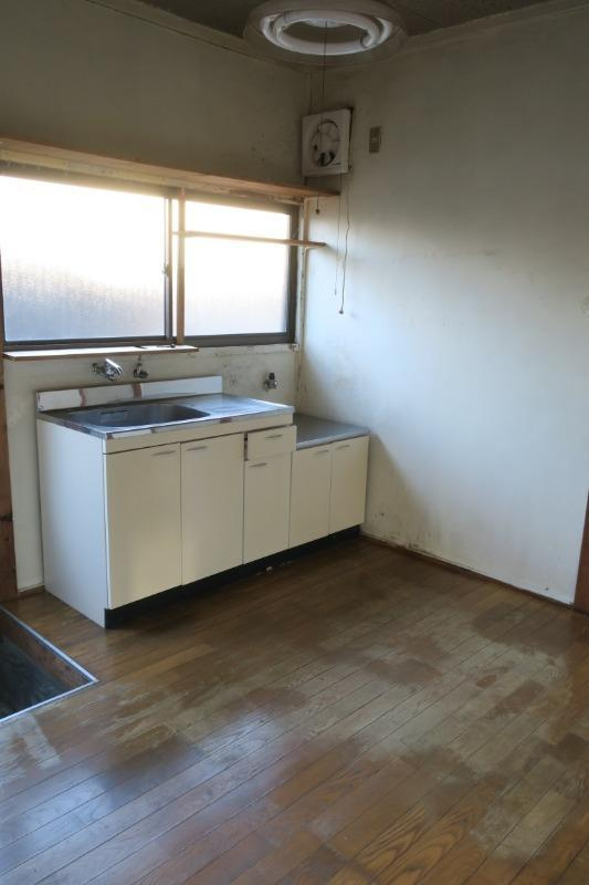 橋本貸家のキッチン|ガスコンロ設置可能