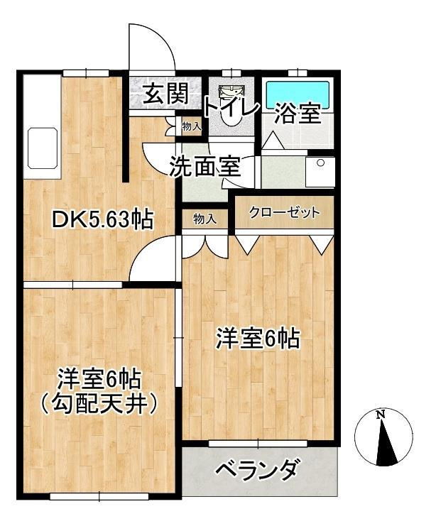 ルナハイツ Part 1の間取り