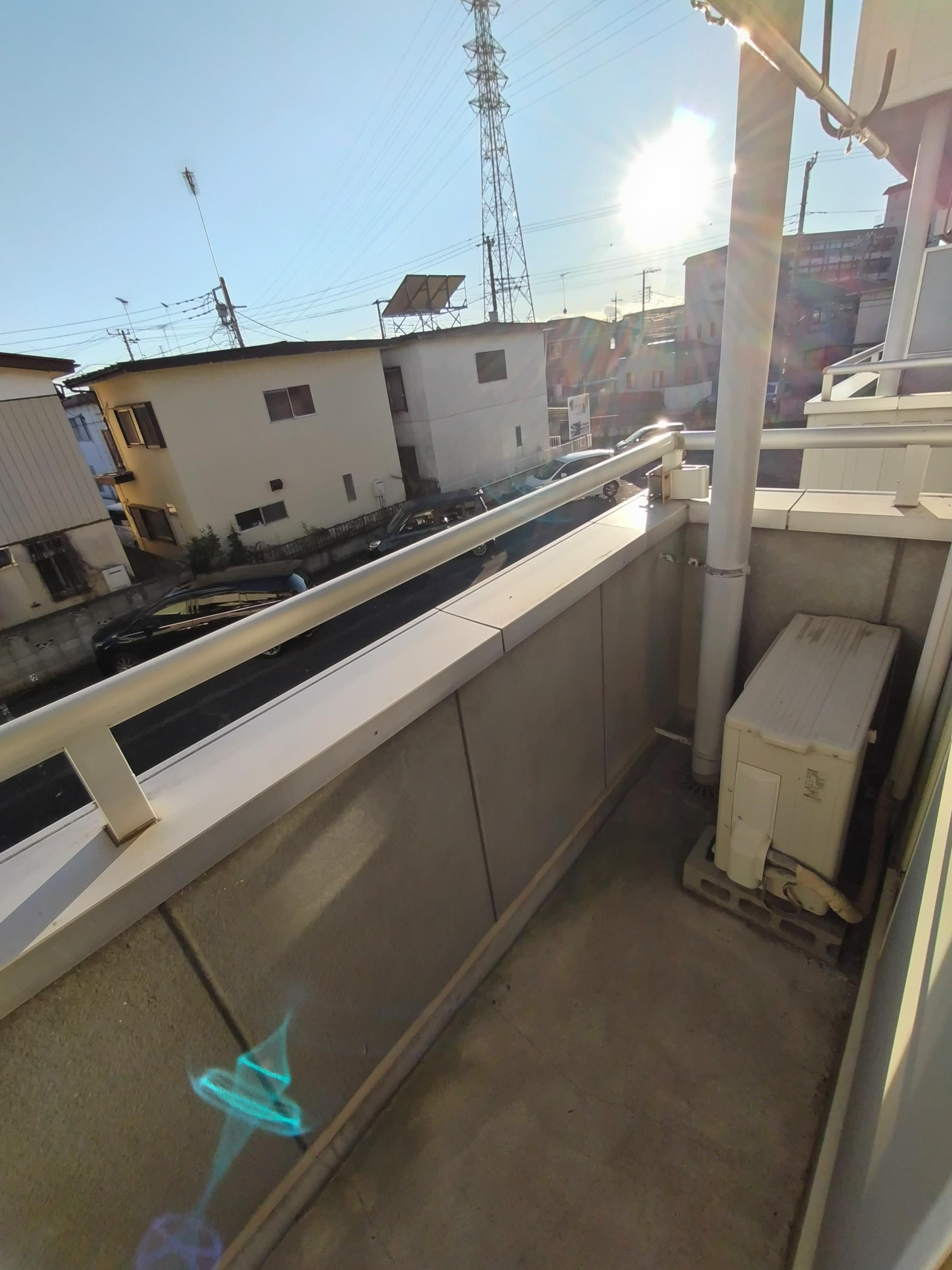 ルナハイツ Part 3のバルコニー