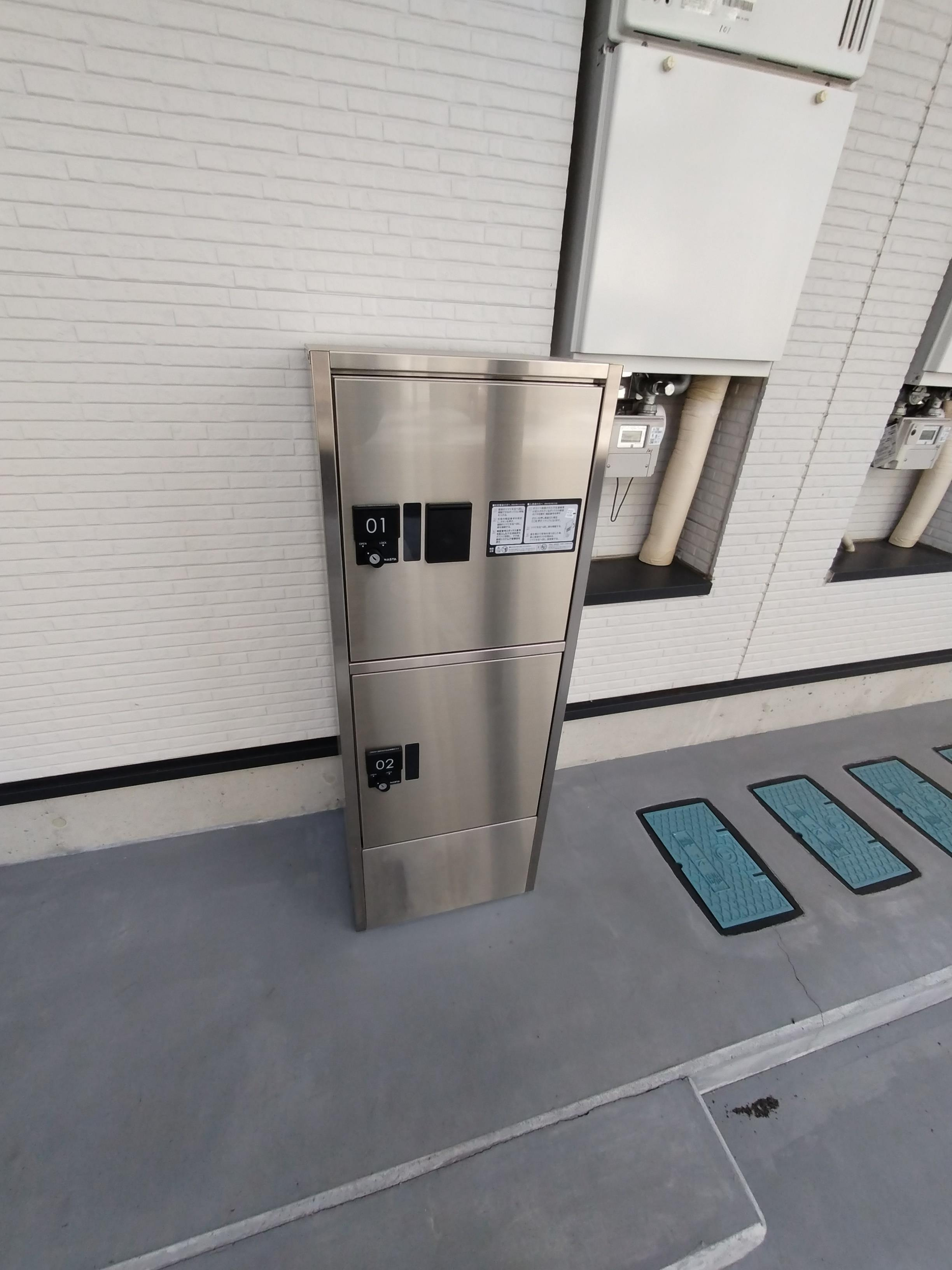 安武アパートのその他共用部分|宅配ボックス