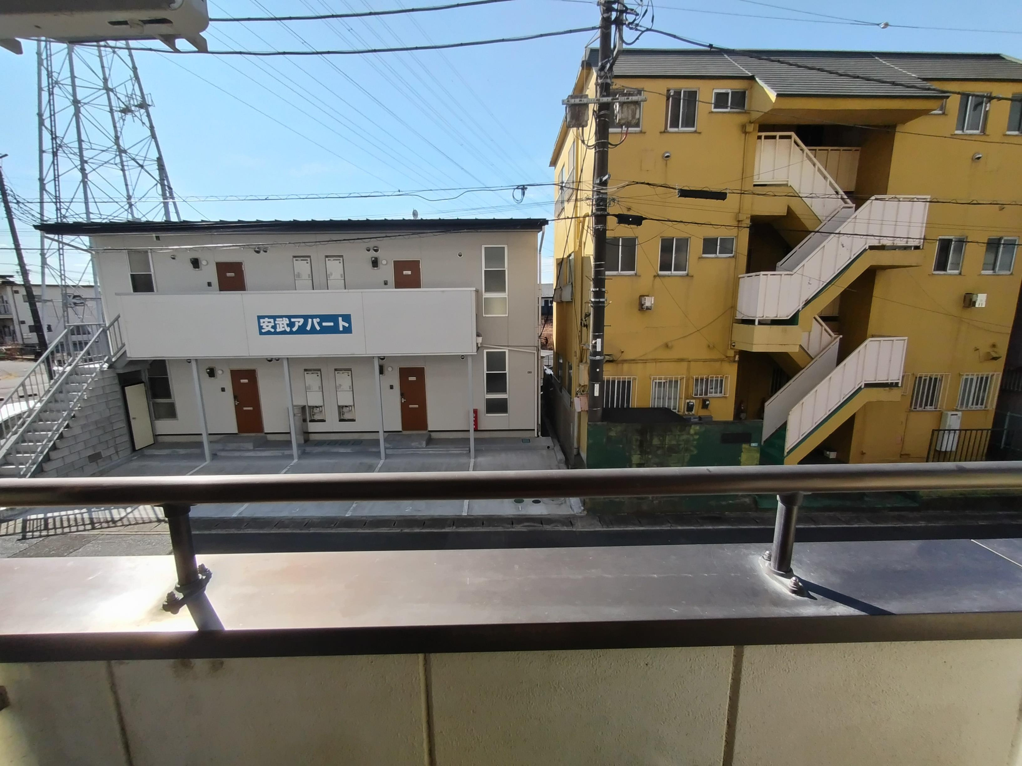 安武マンション駅東通りの展望