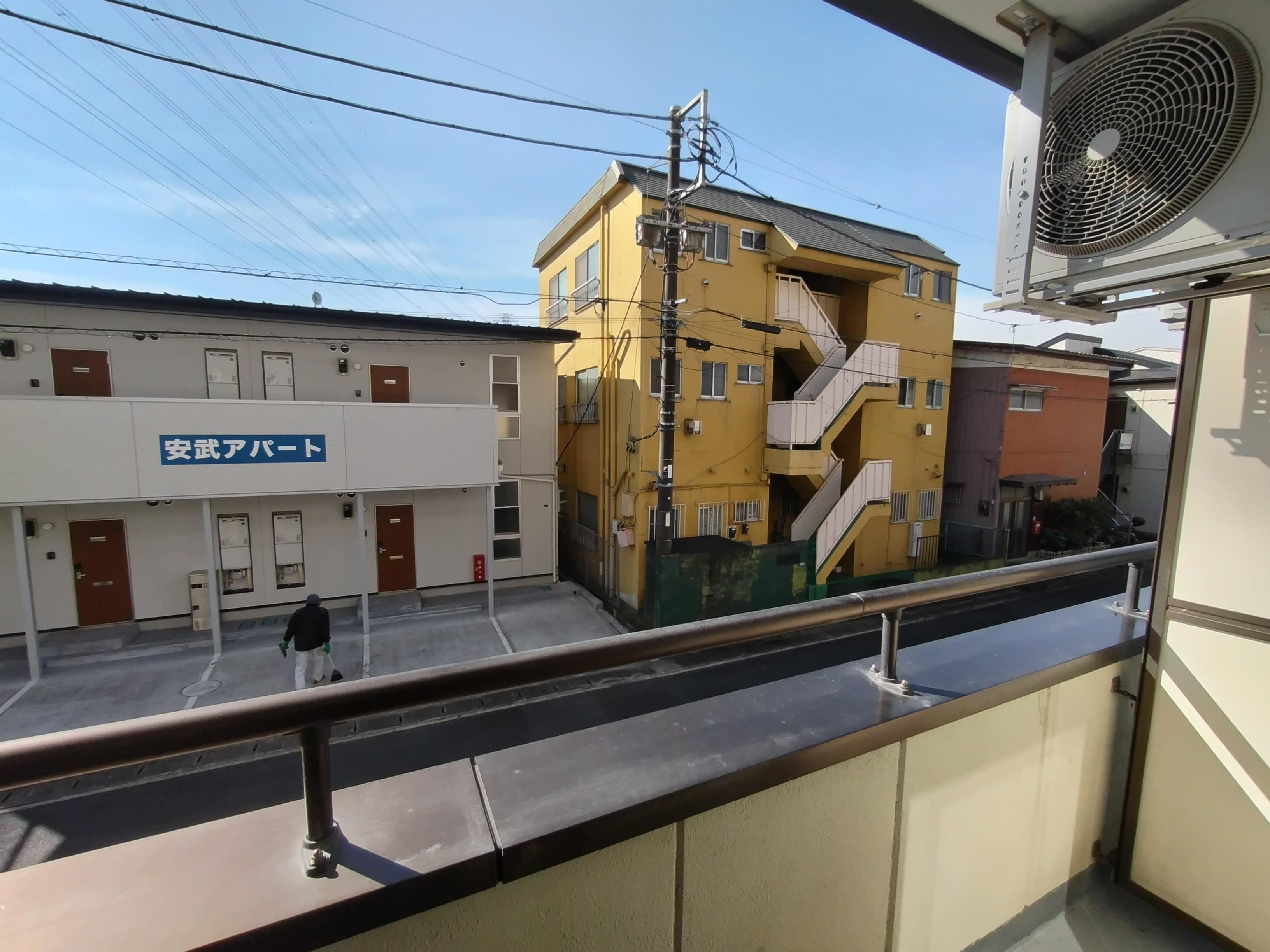 安武マンション駅東通りの展望