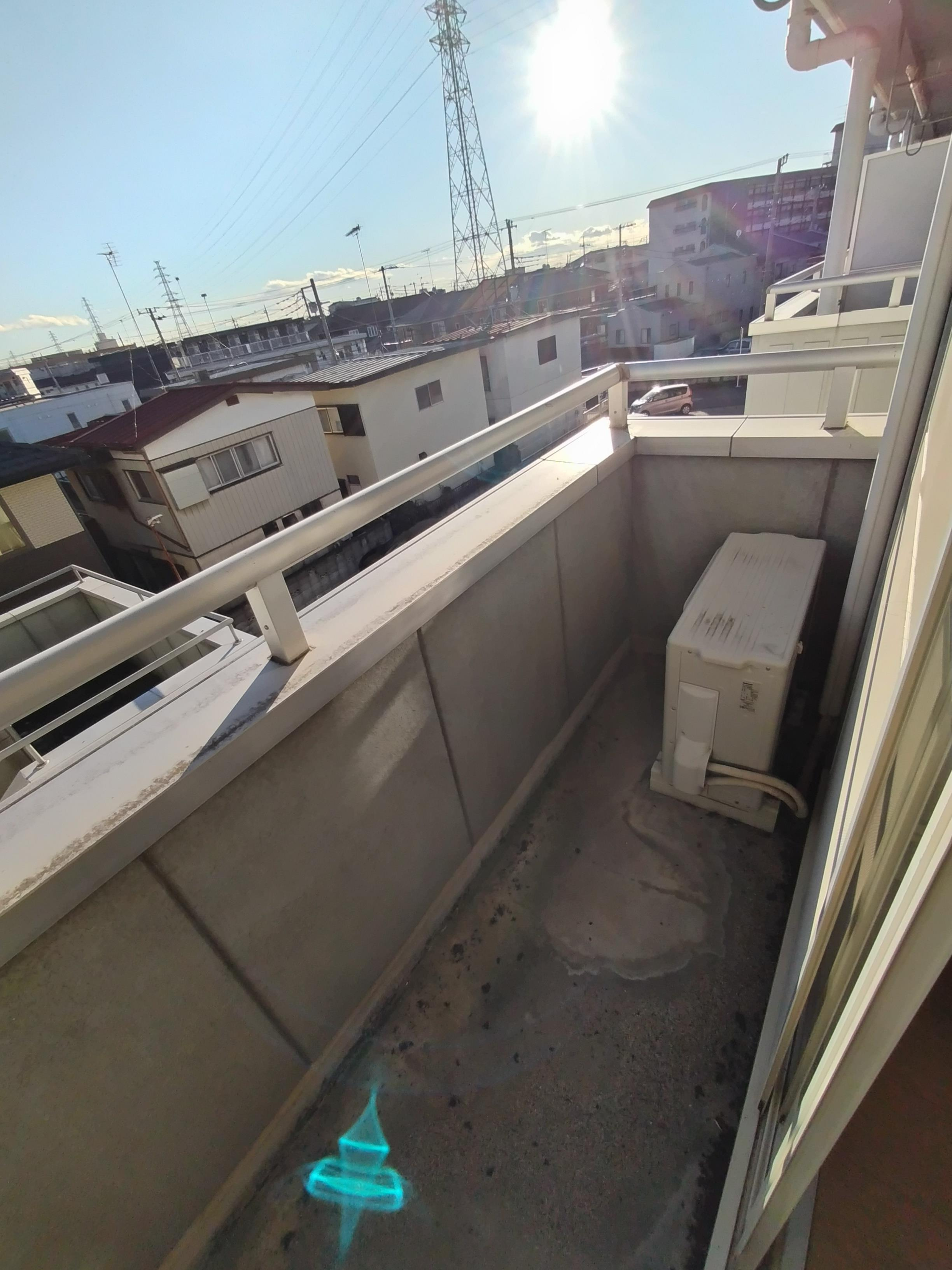 ルナハイツ Part 3のバルコニー