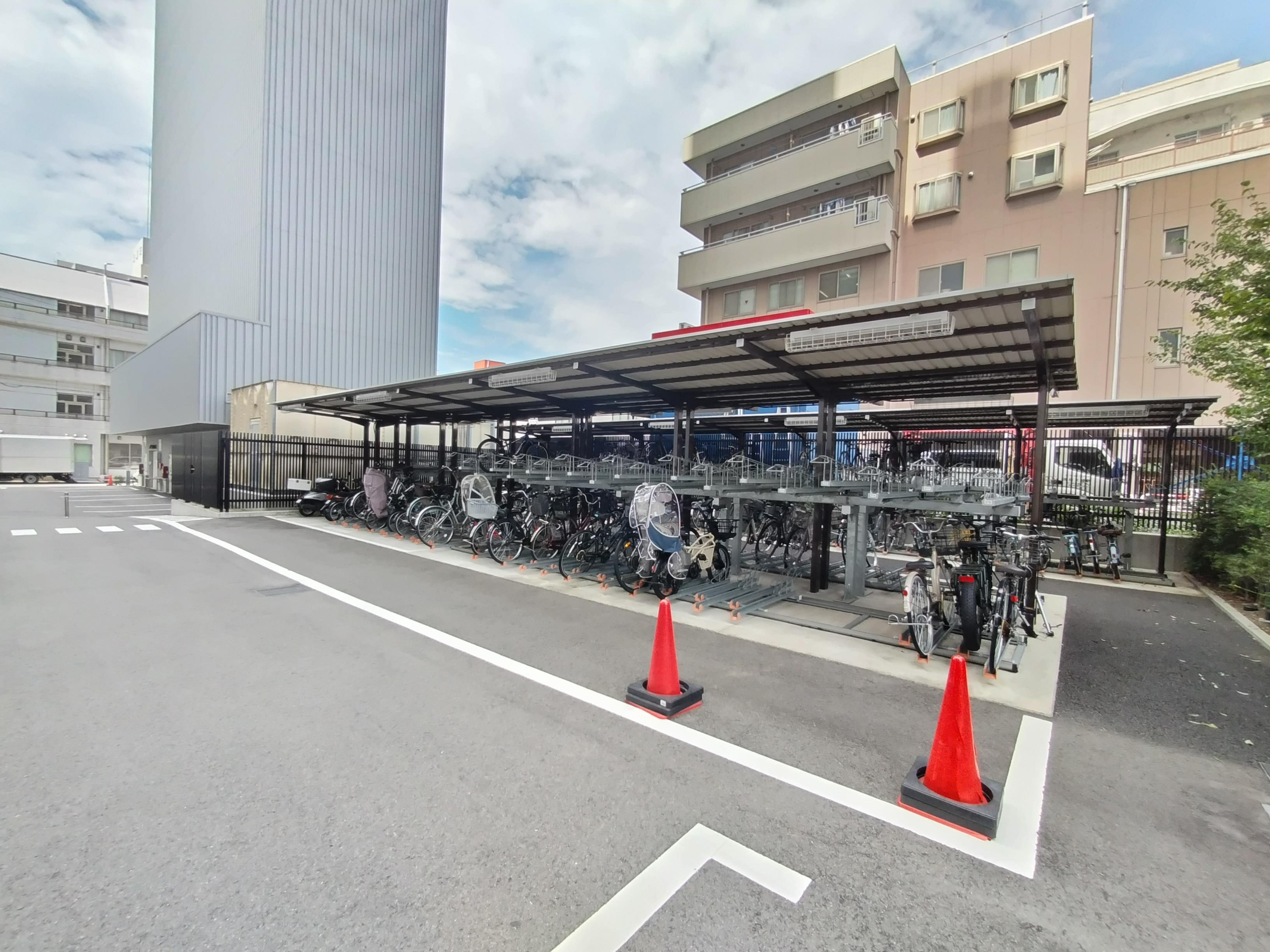 アトラスタワー小山城山町のその他共用部分|駐輪場