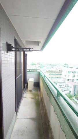 協栄マンションOYAMAのバルコニー|※同間取りの701号室の写真です