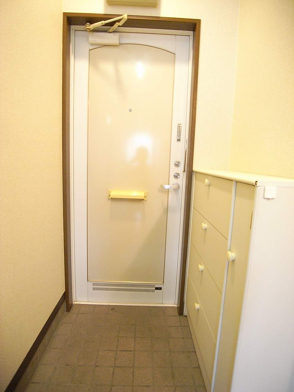 ERコーポの玄関