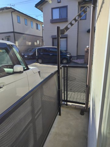 ERコーポのバルコニー