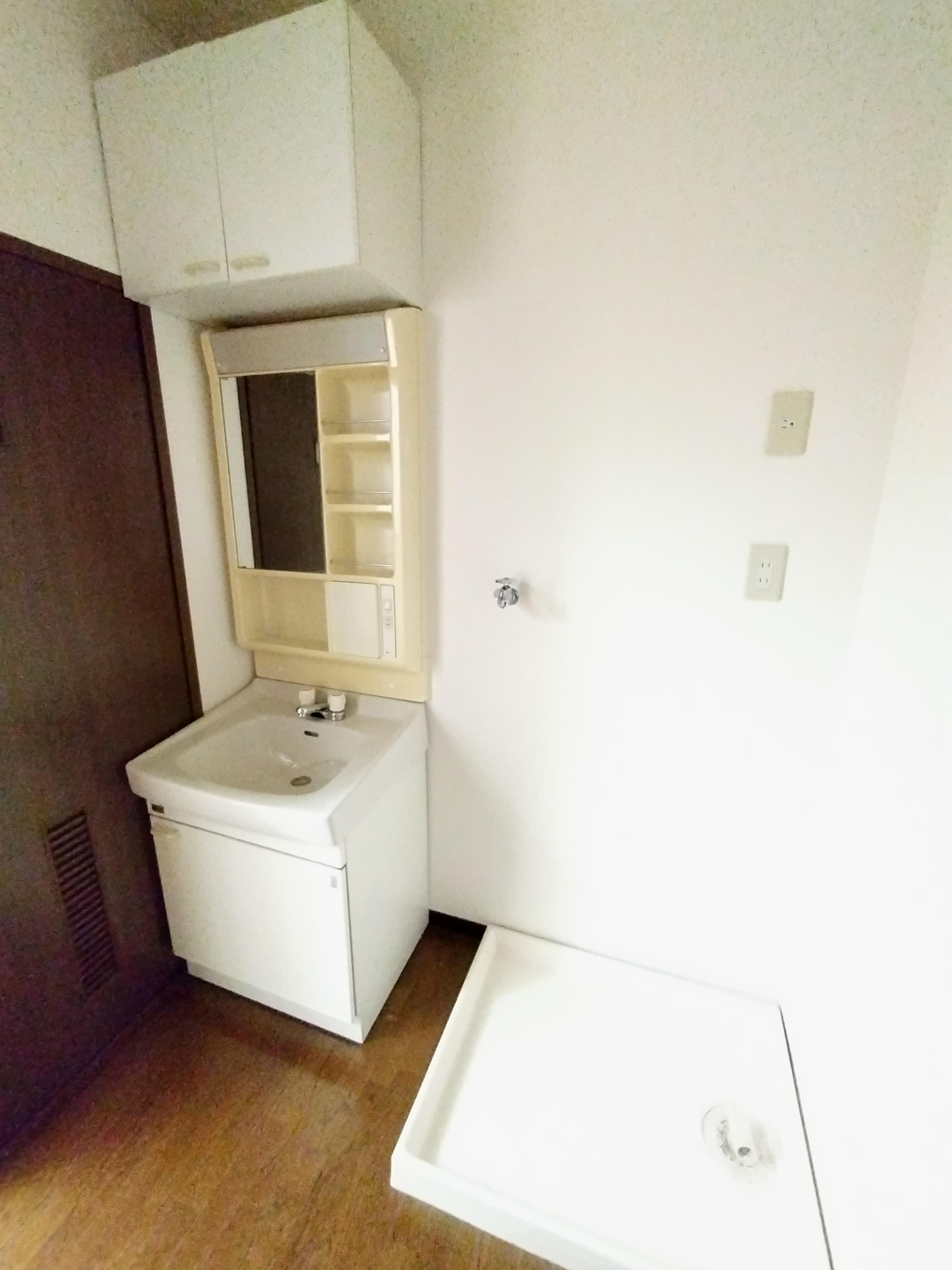 ERコーポの洗面所