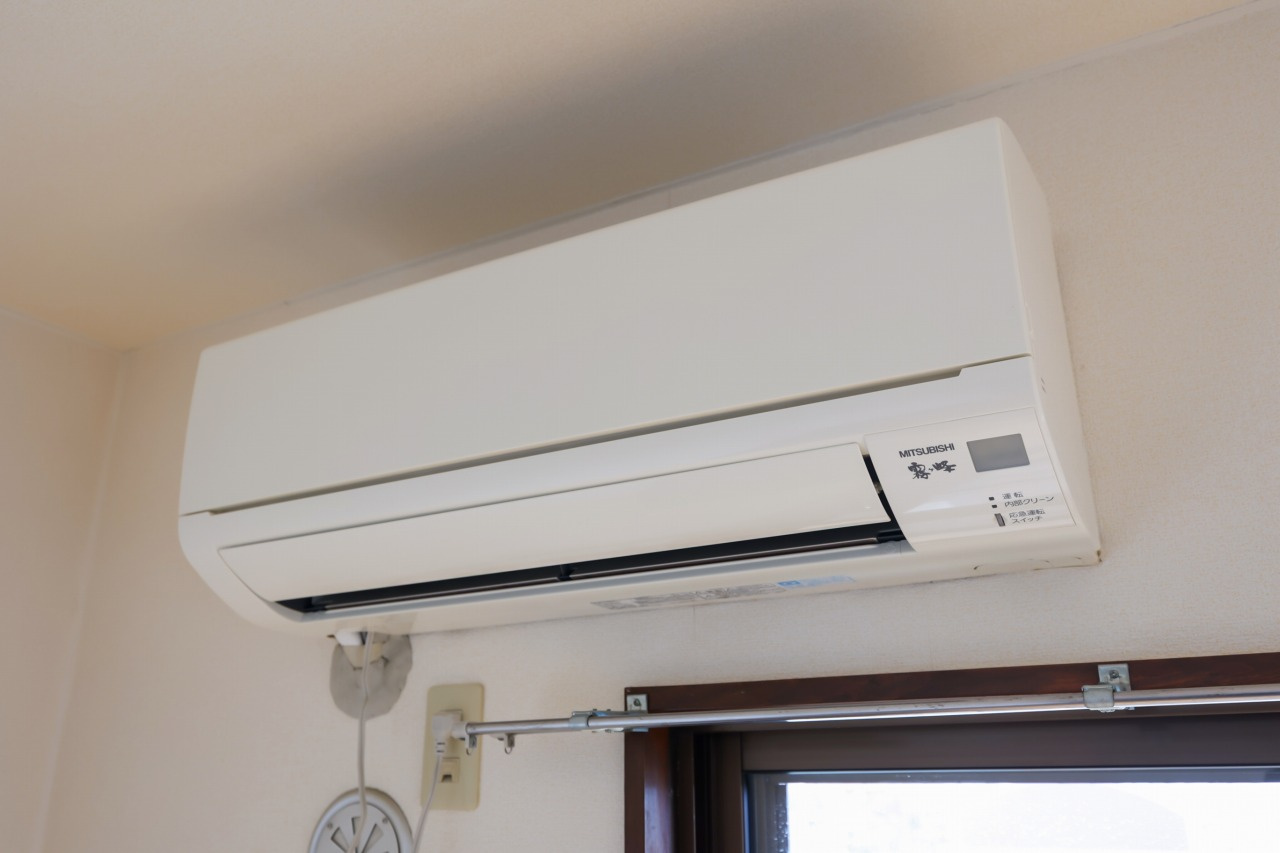 ラ・セゾン城北の設備|洋室のエアコン