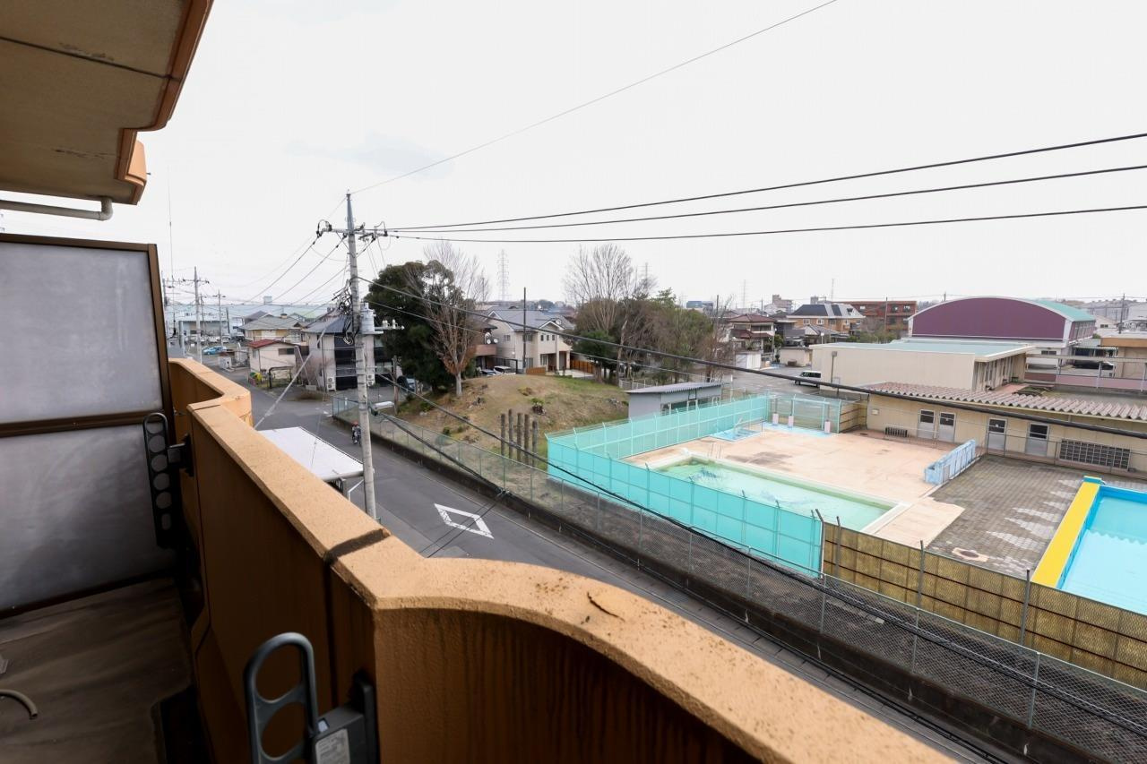 ラ・セゾン城北の展望|バルコニーからの眺望（北東方向）